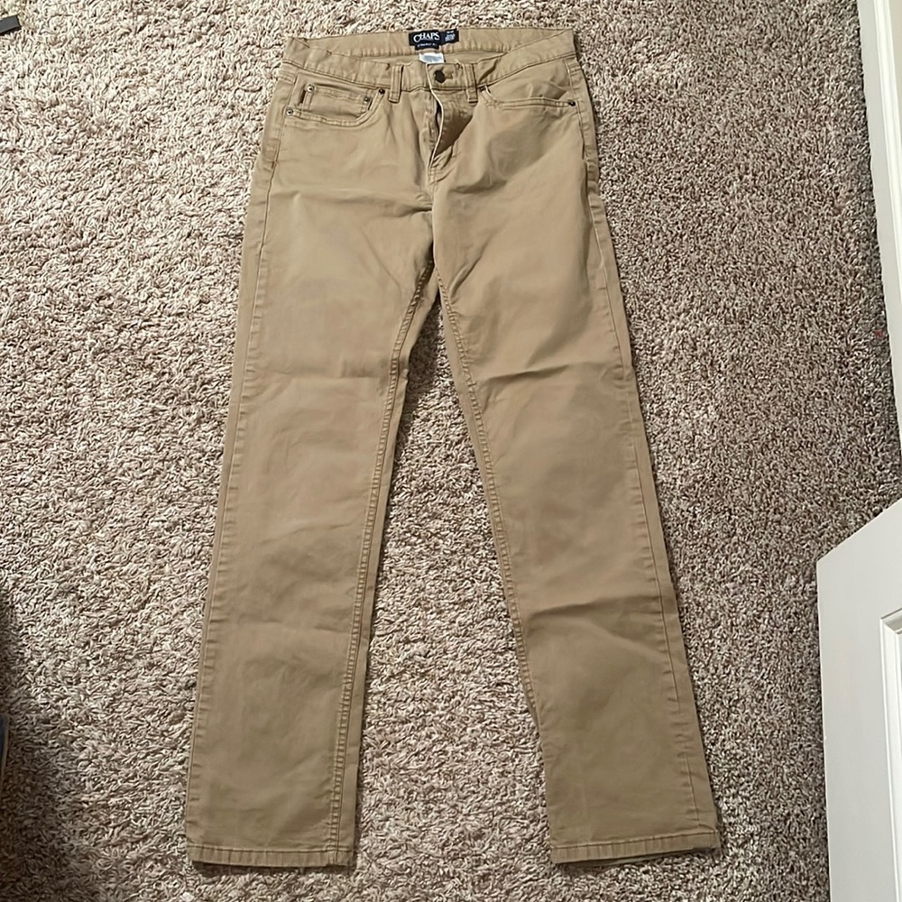 Chaps. 32 x 34. Mens Khaki pants. Like New.